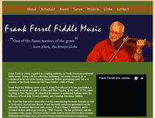 Tablet Screenshot of frankferrel.com